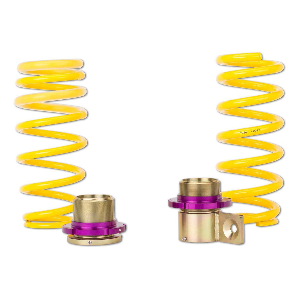 KW BMW M6 suspension coilover lowering spring kit for F12 and F13 models, height adjustable for improved ride and handling.