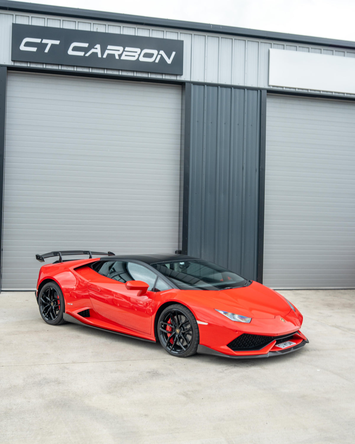 LAMBORGHINI HURACAN LP-610 CARBON FIBRE SPLITTER - CT DESIGN