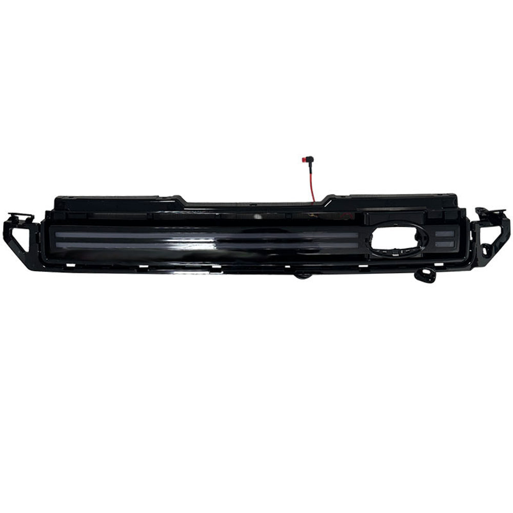 CT Carbon LED light for Land Rover Defender L663 110 and 90 front grille accessories, designed for improved visibility and style.