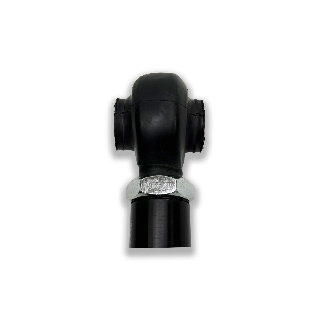 M18 rod end rubber boot or dirt cover for spherical bearings in suspension and alignment, designed by XC3 Engineering.