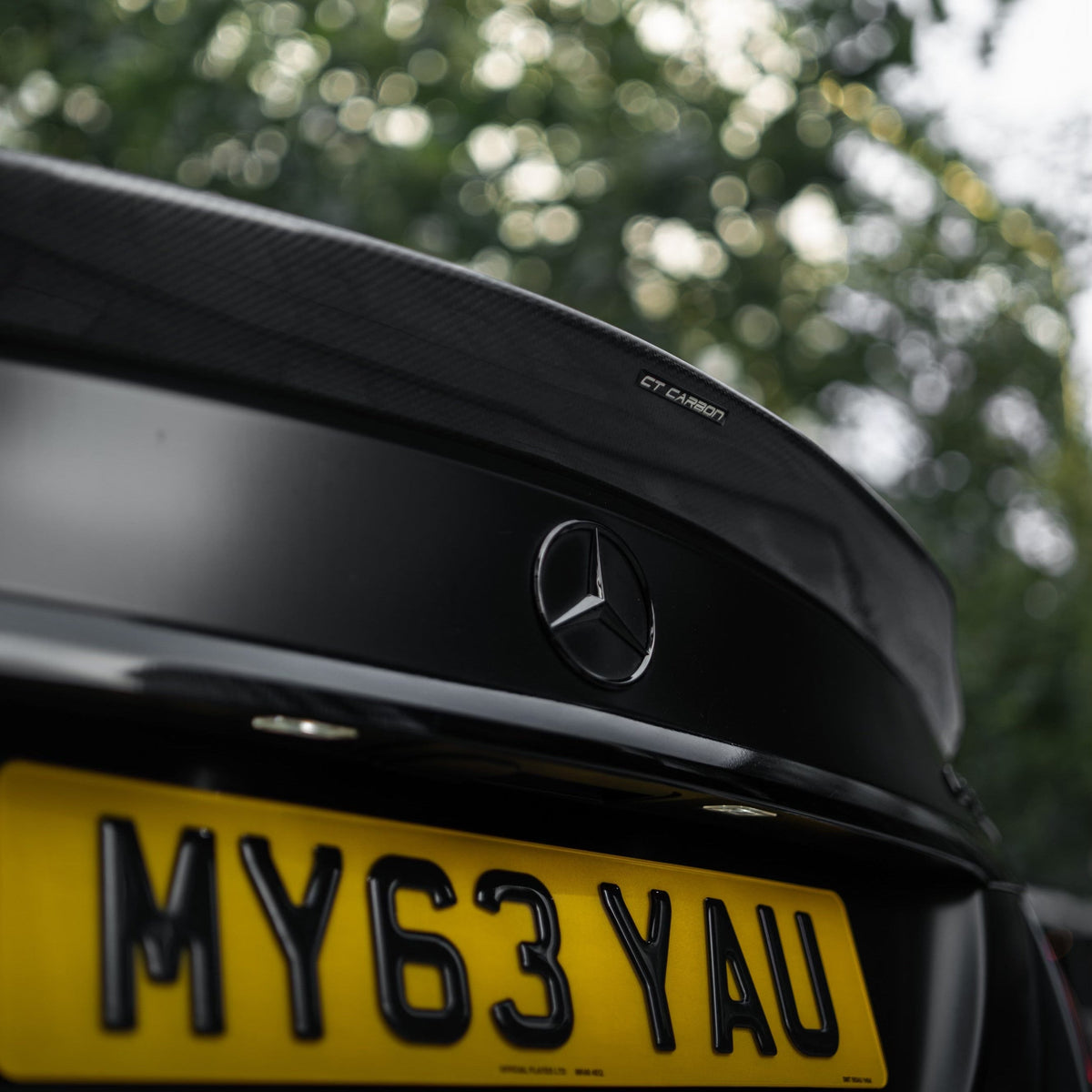 MERCEDES C63/C63S W205 SALOON CARBON SPOILER - V1