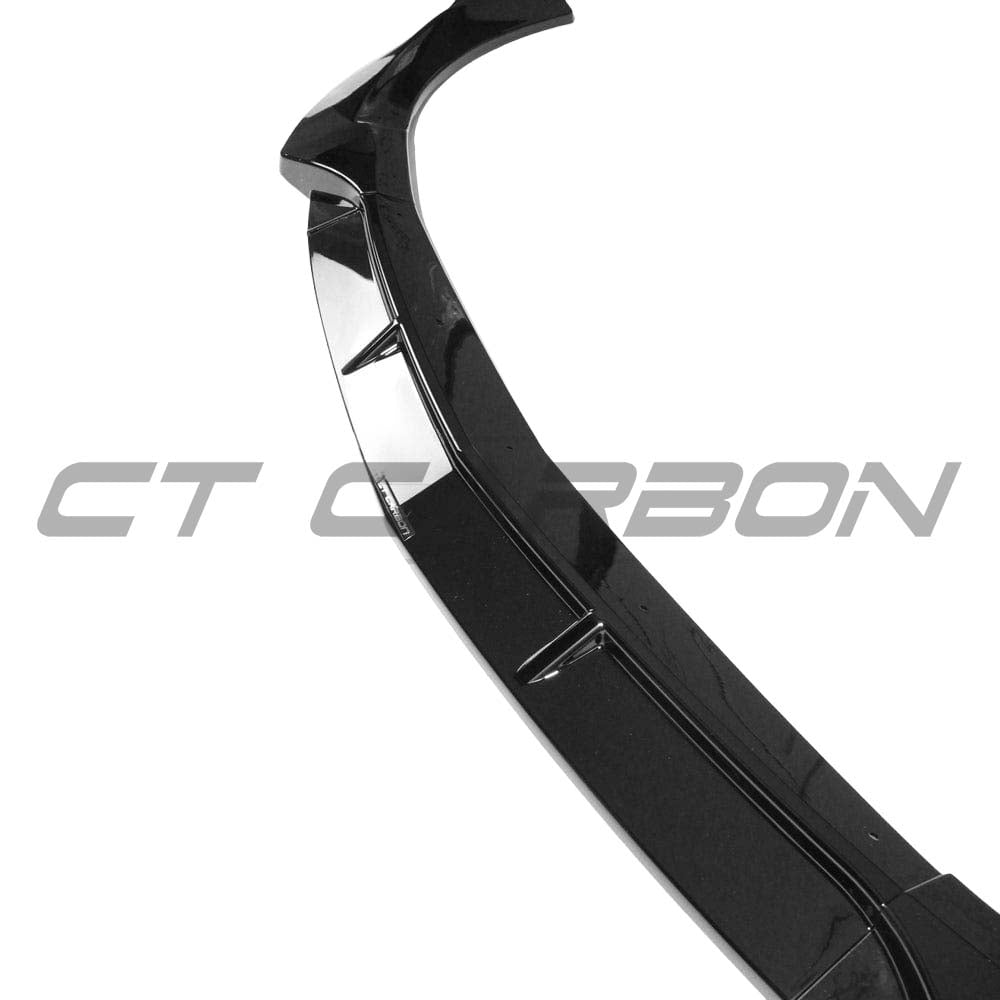 MERCEDES W213 & C238 2017-2020 E-CLASS GLOSS BLACK SPLITTER