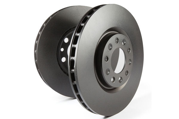 EBC Front Yellowstuff brake pad and plain disc kit for TRW calipers on Audi, Cupra, Seat, Skoda, VW vehicles.