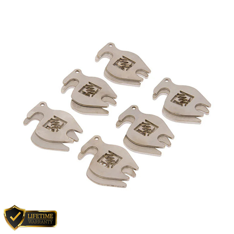 Suspension Secrets rear camber shim kit for Porsche 911 (991) GT3/RS and GT2/RS suspension linkages, showing shim components and installation parts.
