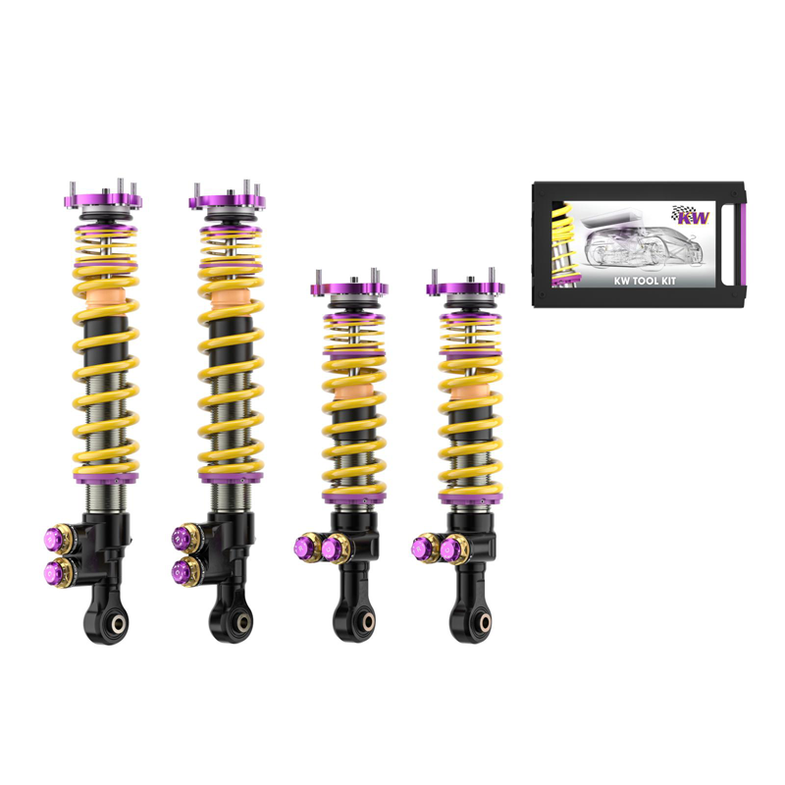 KW V5 Clubsport coilovers for Porsche 992 GT3