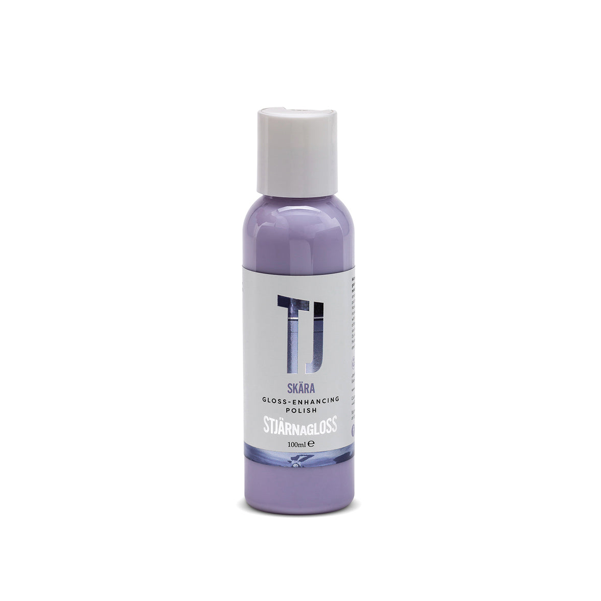 StjarnaGloss Skära gloss enhancing car polish quick detailer applied on a white car for a shiny, smooth finish.