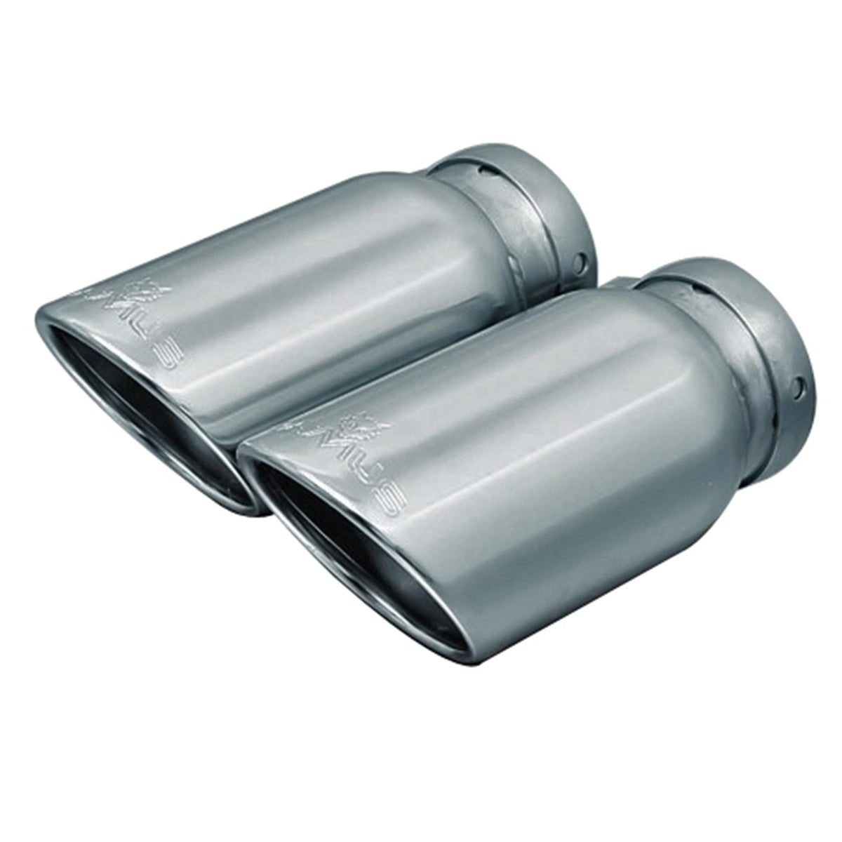 Remus BMW 335i rear silencer axle back exhaust system for E90, E92, E93 non M-Sport models, showcasing the exhaust tip and design.