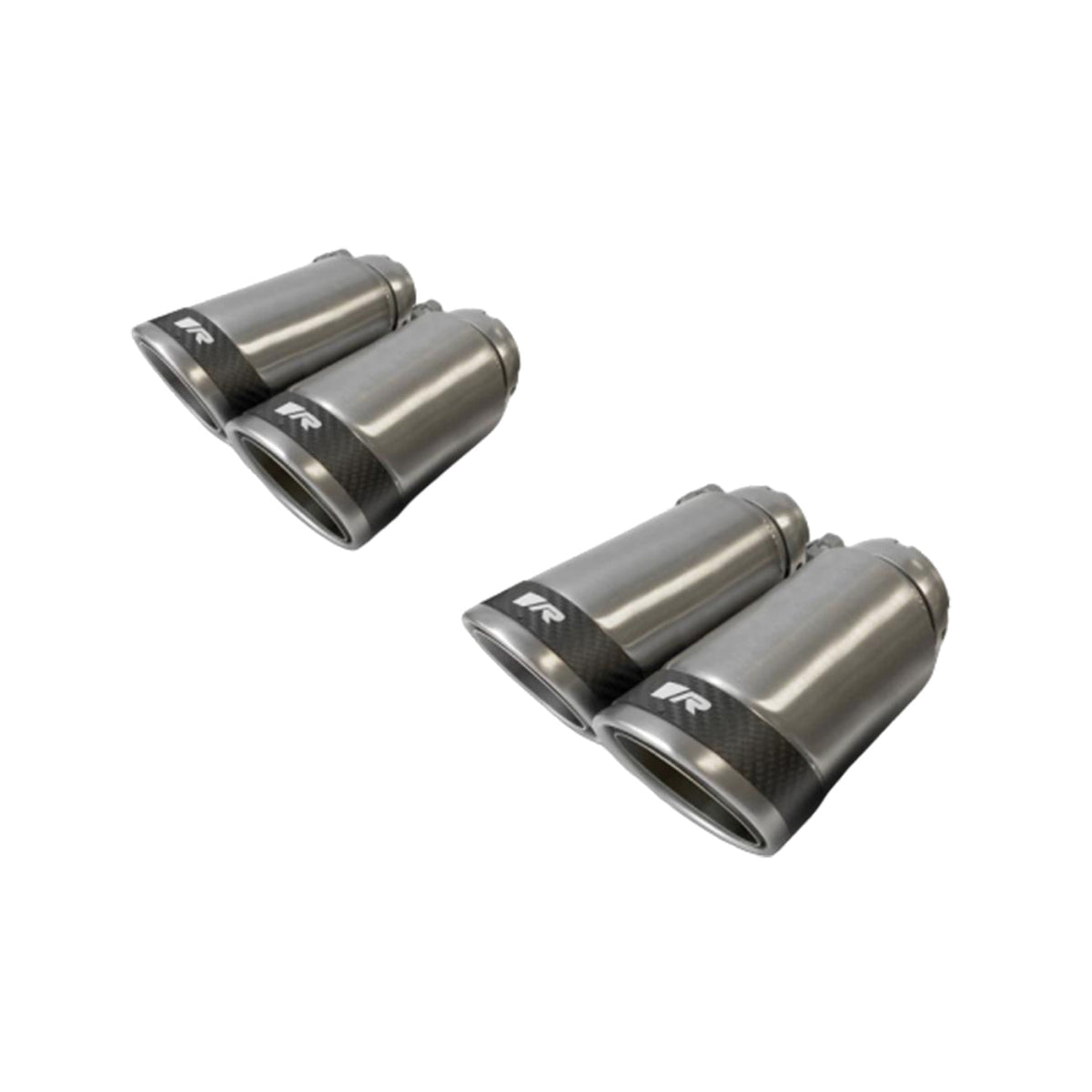 Remus axle-back rear silencer for BMW X3M and X4M F97 and F98 models, showcasing the performance exhaust system.