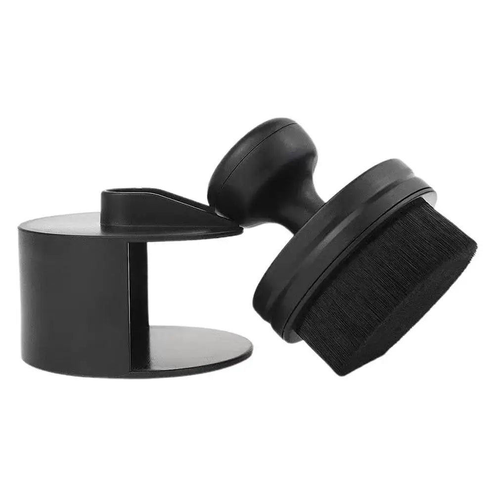Nineteen72 Performance 72Detailing car tyre dressing applicator, black plastic tool for applying tyre shine and protection.