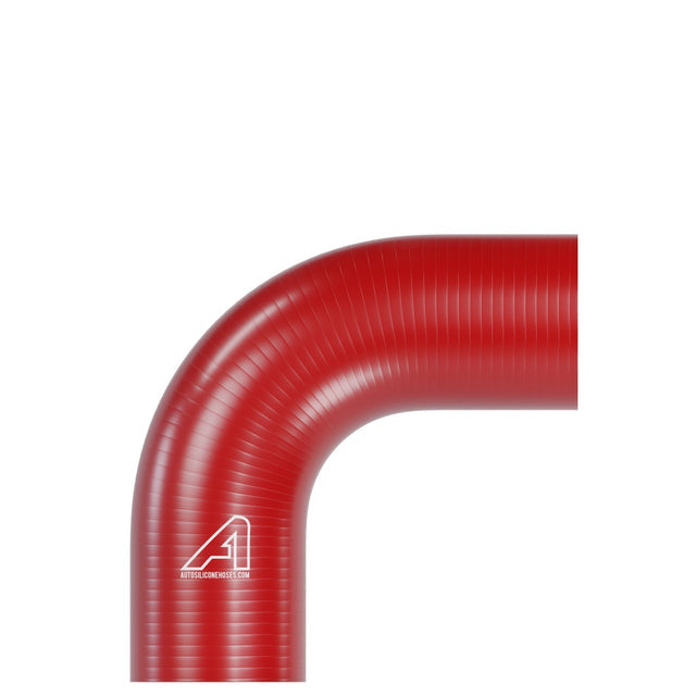 Auto Silicone Hoses 90-degree silicone hose in 63mm diameter, flexible and durable for automotive applications.
