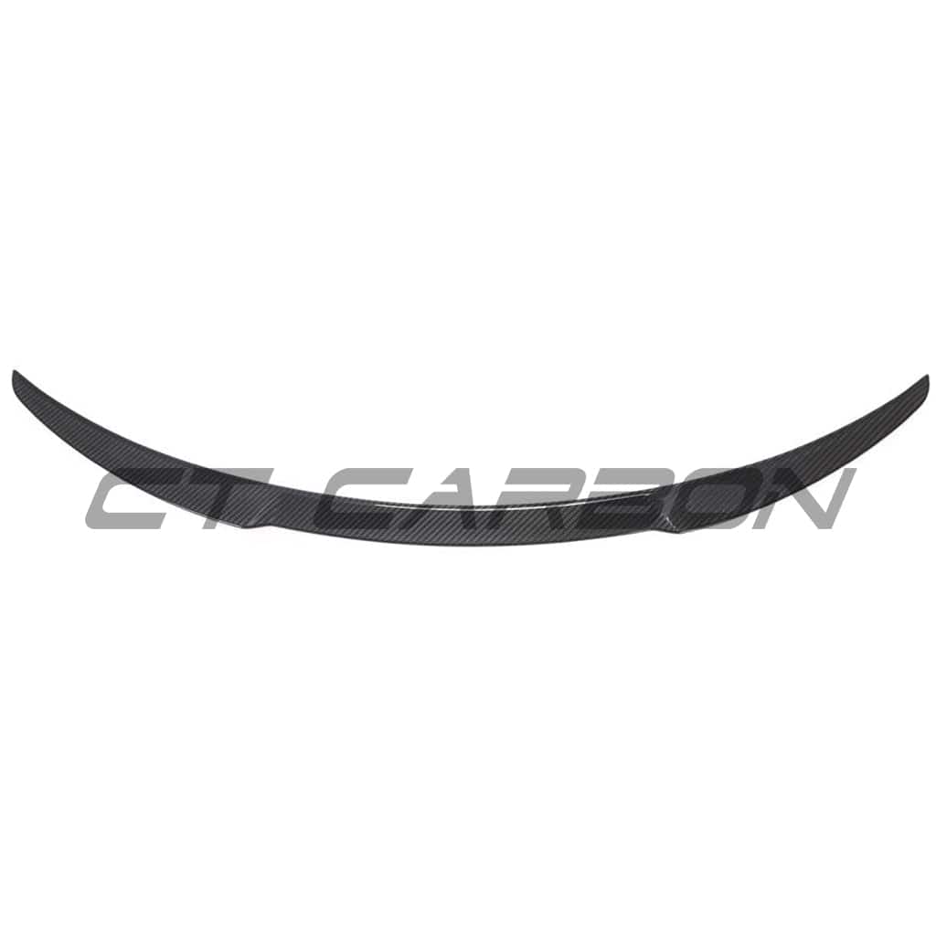 Tesla Model Y 2020-2025 CT Carbon full carbon fiber kit V1, detailed view of the lightweight, high-quality car accessory kit.