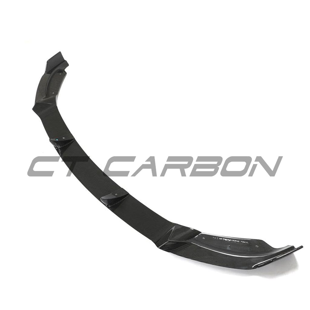 Tesla Model Y MK1 2020-2025 carbon fibre full kit by CT Carbon, featuring sleek carbon fibre panels and accessories.