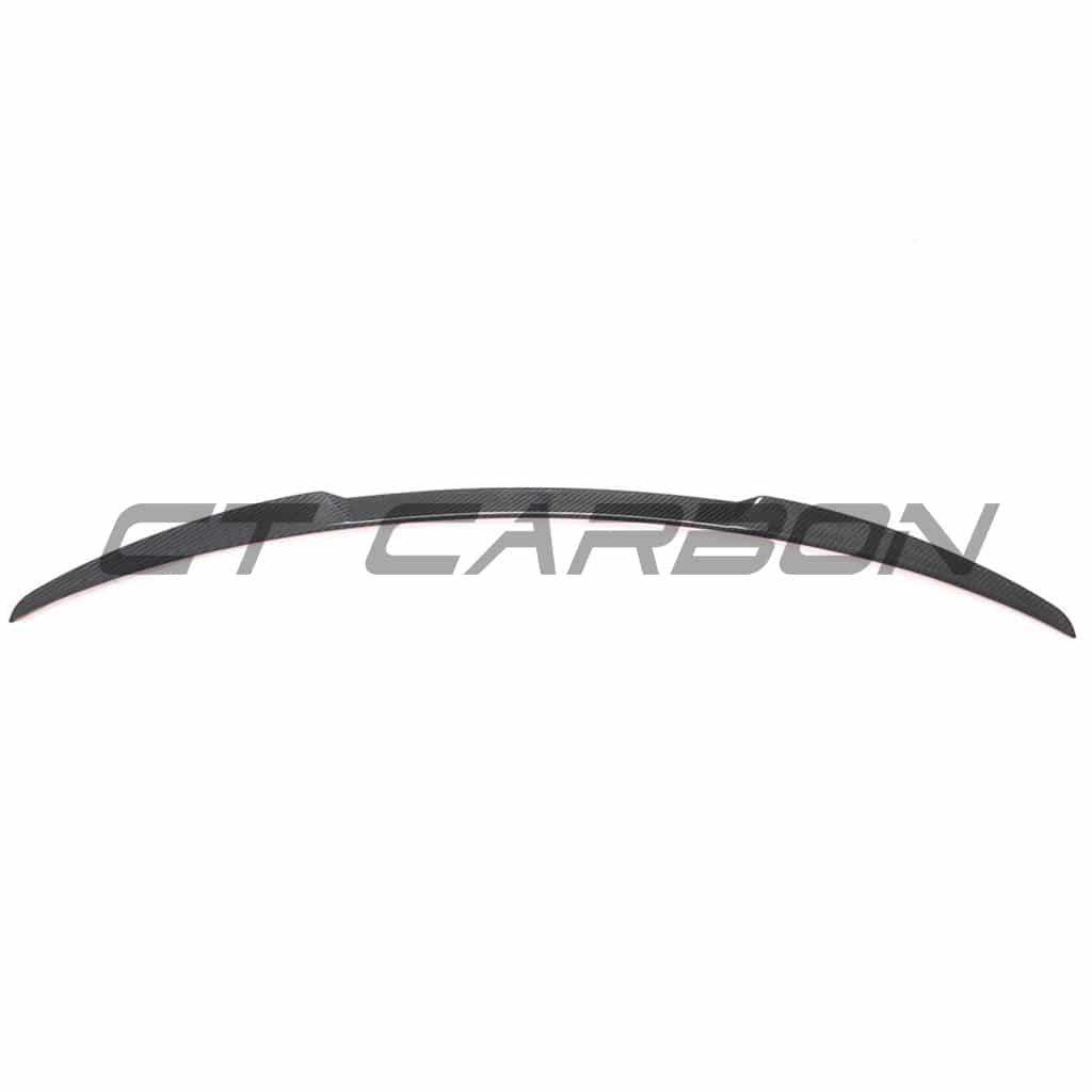 Tesla Model Y MK1 2020-2025 CT Carbon full carbon fibre kit, showing detailed parts and sleek finish on the vehicle.