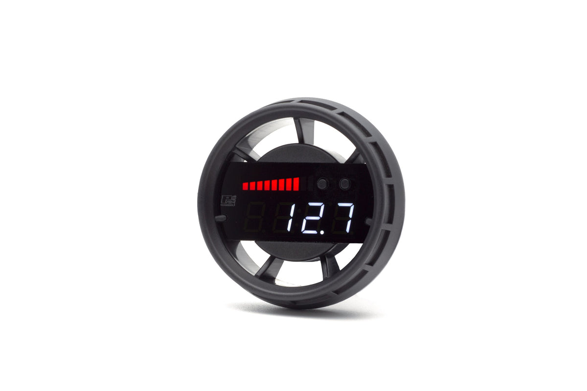Audi A3 8V analogue gauge by P3 Gauges, showing detailed speedometer and tachometer dials for 2013-2019 models.