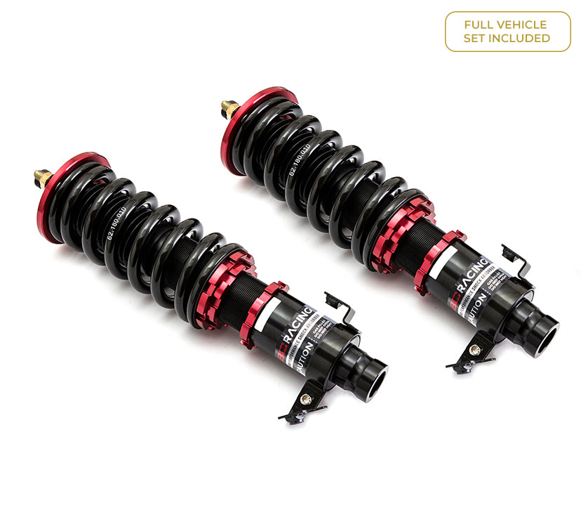 BC Racing V1 Series coilovers for Toyota Sienta FWD 2022+ suspension upgrade, showing sleek coilover shocks with adjustable components.