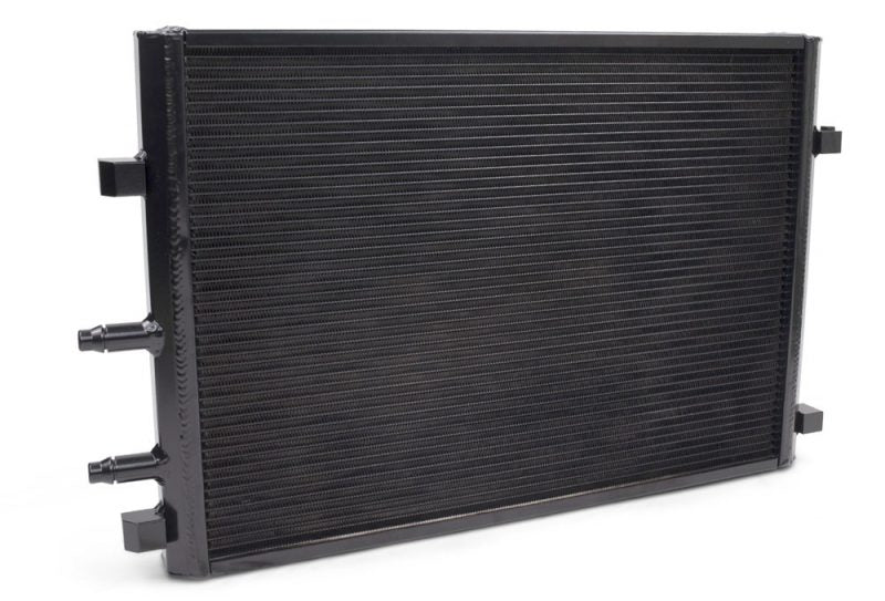 VRSF front mount heat exchanger and intercooler upgrade for S55 F87 M2 Comp, F80 M3, and F82 M4 radiators, visible in the image.