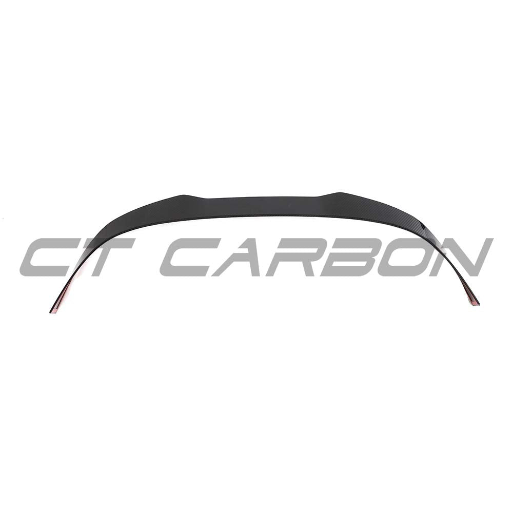 VW MK8 Golf R CS full carbon fibre kit by CT Design, featuring a sleek carbon fibre spoiler and aerodynamic enhancements