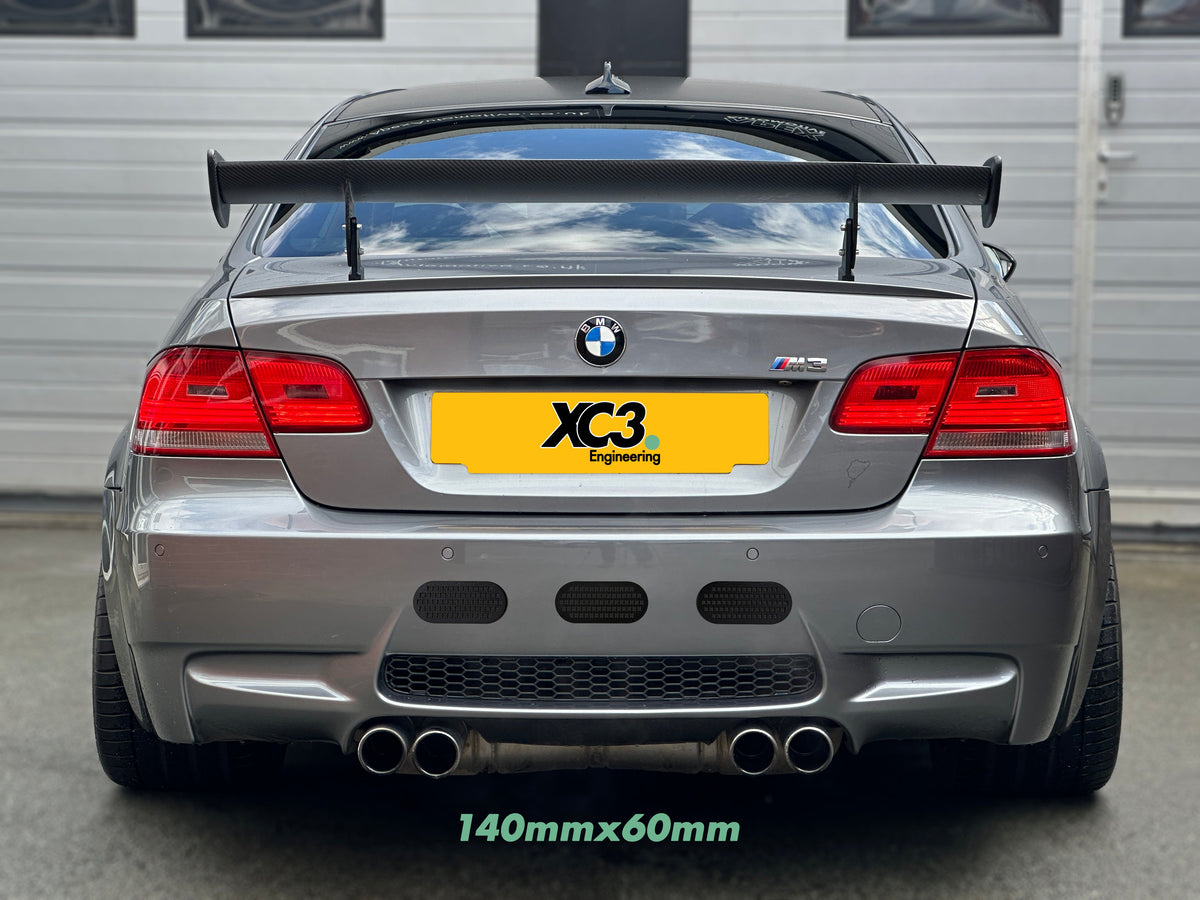 XC3 Engineering rear bumper speed holes for BMW M2, M3, M4, E46, E9X, F8X, G8X models with aero and body kit features