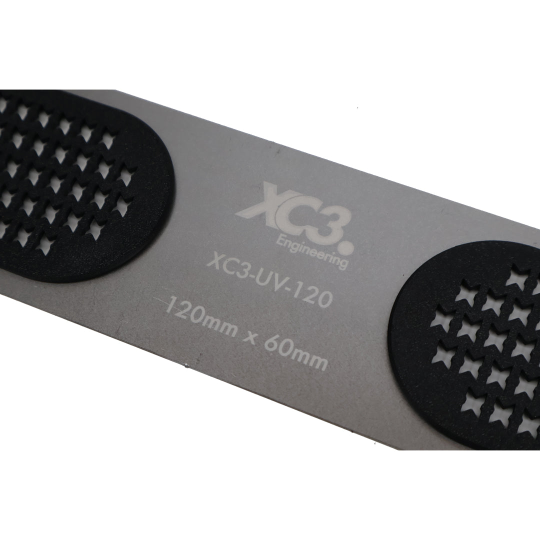 XC3 Engineering rear bumper speed holes with vents for BMW M2, M3, M4, E46, E9X, F8X, G8X models, aero and body customization.
