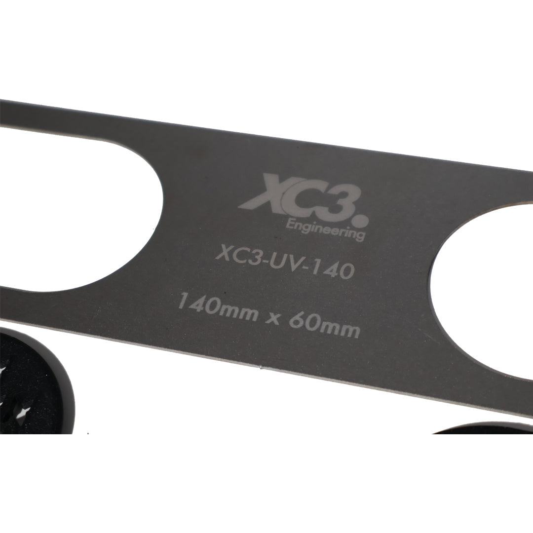 XC3 Engineering rear bumper speed holes for BMW M2, M3, M4, featuring aero and body enhancements on the E46, E9X, F8X, G8X models.