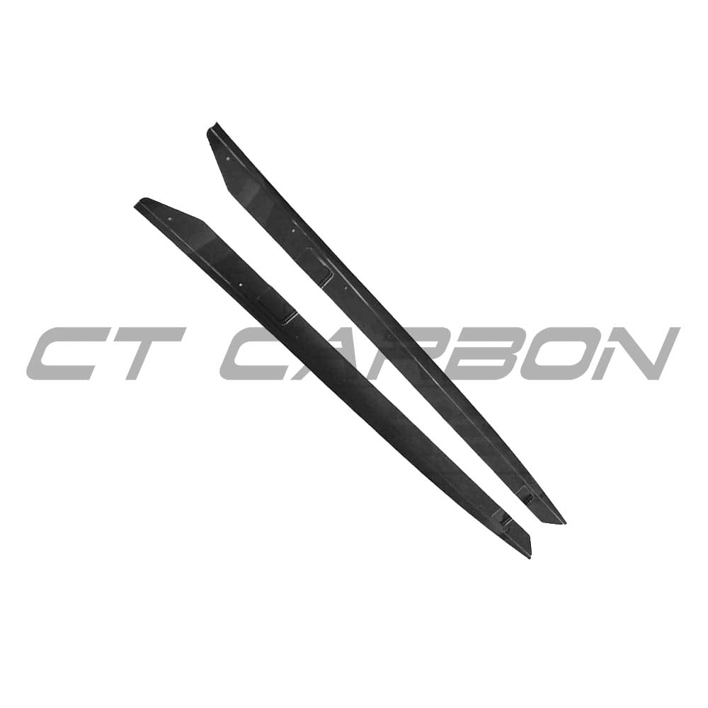 BMW 2 Series F23 gloss black full body kit with dual exhaust by CT Carbon, featuring MP style design and sleek black finish.