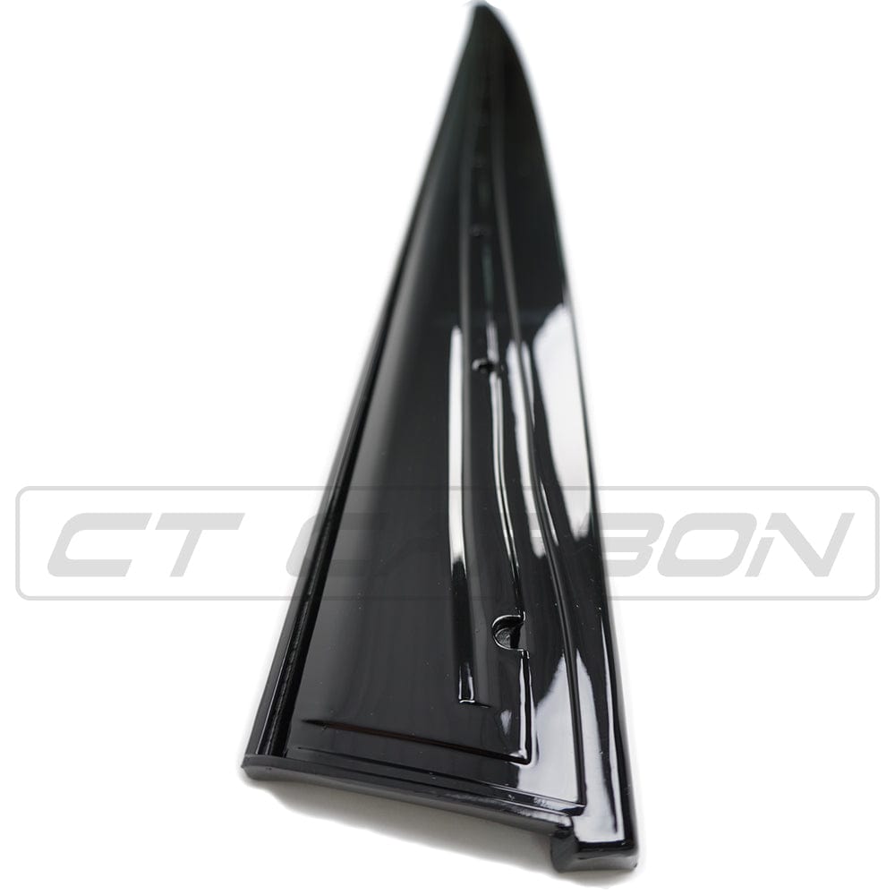 BMW 4 Series F32 full kit by CT Carbon with gloss black finish and twin exhaust exits, designed for 2013-2020 models.