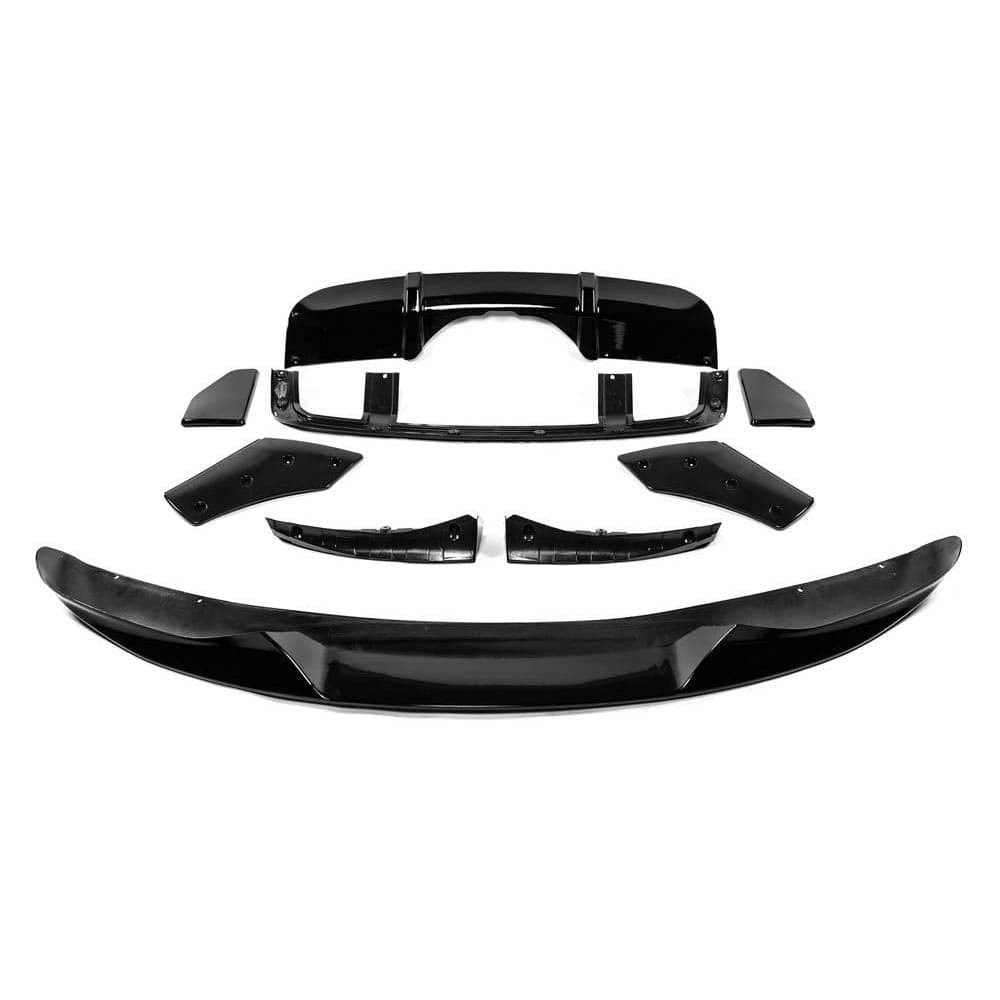 BMW X5 F15 2014-2018 GLOSS BLACK KIT by CT Carbon, full exterior styling kit with glossy black finish for enhanced look.