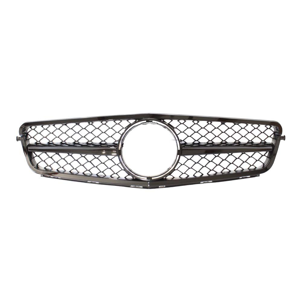 MERCEDES W204 C CLASS BLACK GRILLE