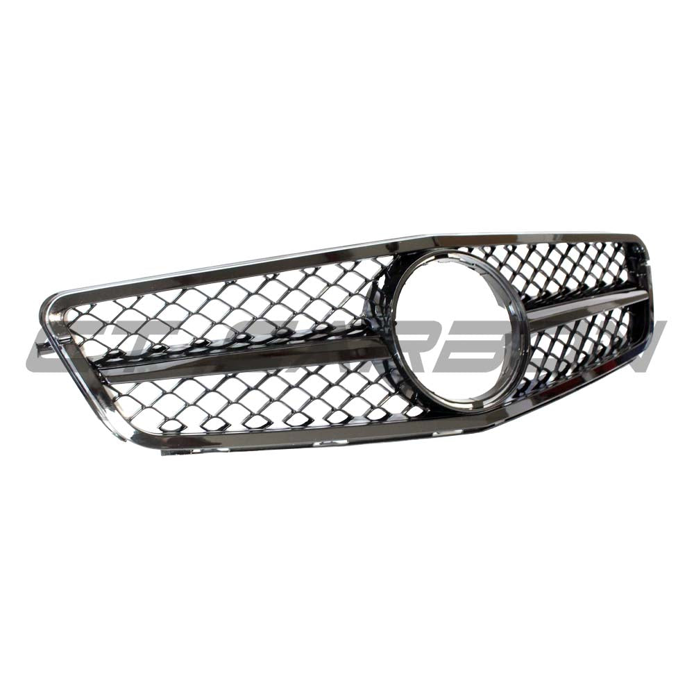 MERCEDES W204 C CLASS BLACK GRILLE