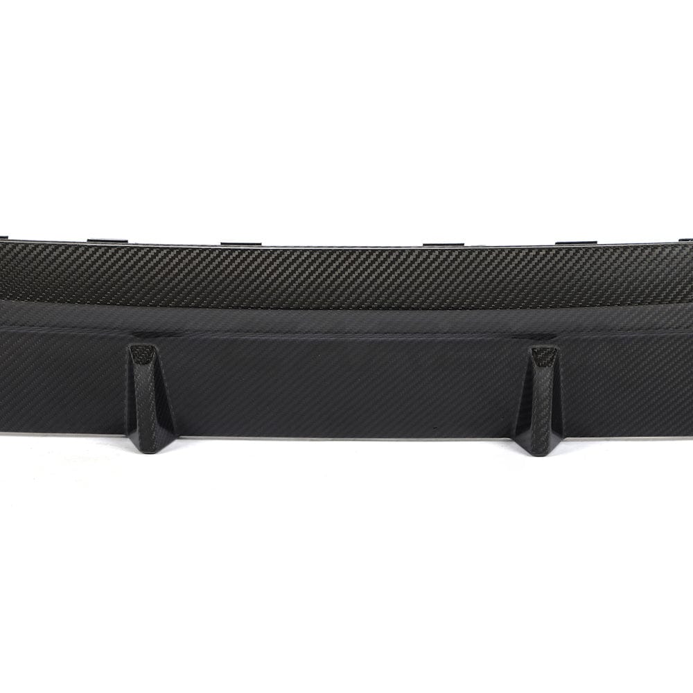 BMW G22 G23 4 Series 2020-2024 CT Carbon carbon fiber diffuser, sleek black rear car accessory for sporty look.