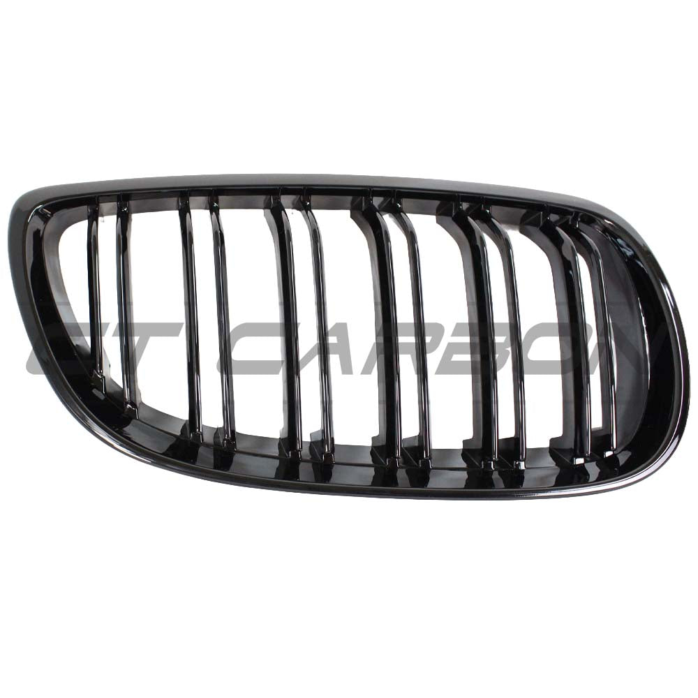 BMW M3 E92/E93 grille by CT Carbon, double slat black front grille for 3 Series models, with a sleek, aggressive design.
