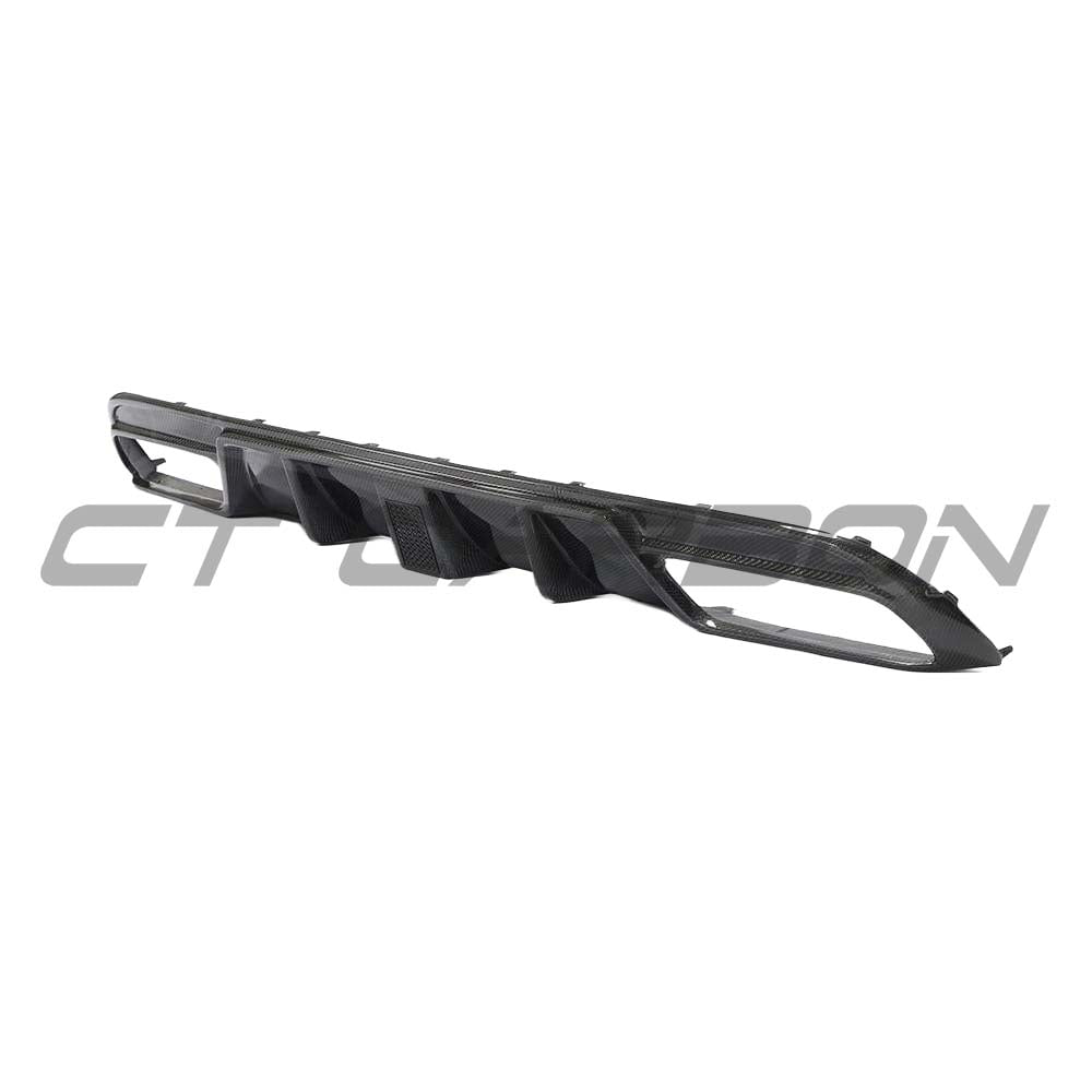 MERCEDES W205 C63 & C63S SALOON 4DR CARBON DIFFUSER - CT DESIGN