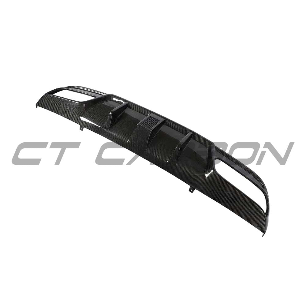 MERCEDES W205 C63 & C63S SALOON 4DR CARBON DIFFUSER - CT DESIGN