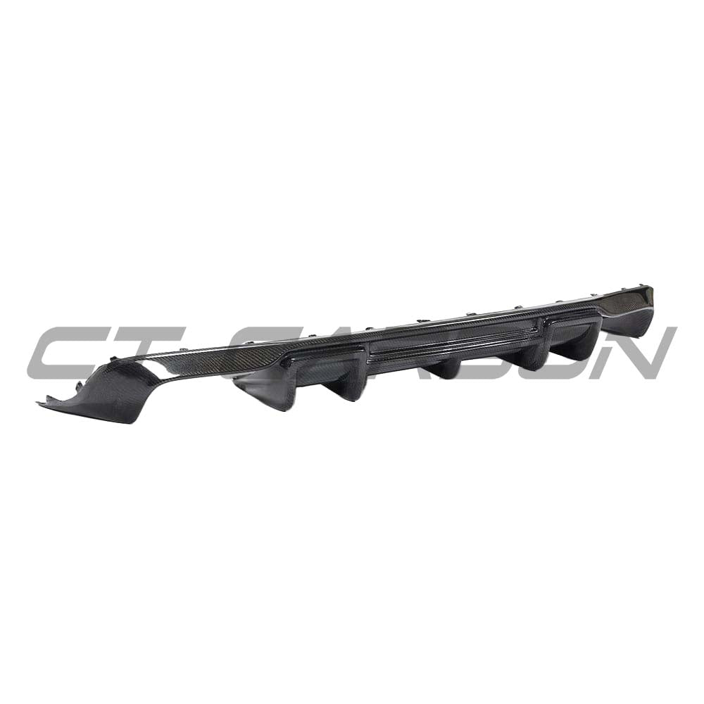 CT Carbon full carbon fibre kit for Audi S3 pre-facelift saloon 8V, includes sleek carbon fibre body components.
