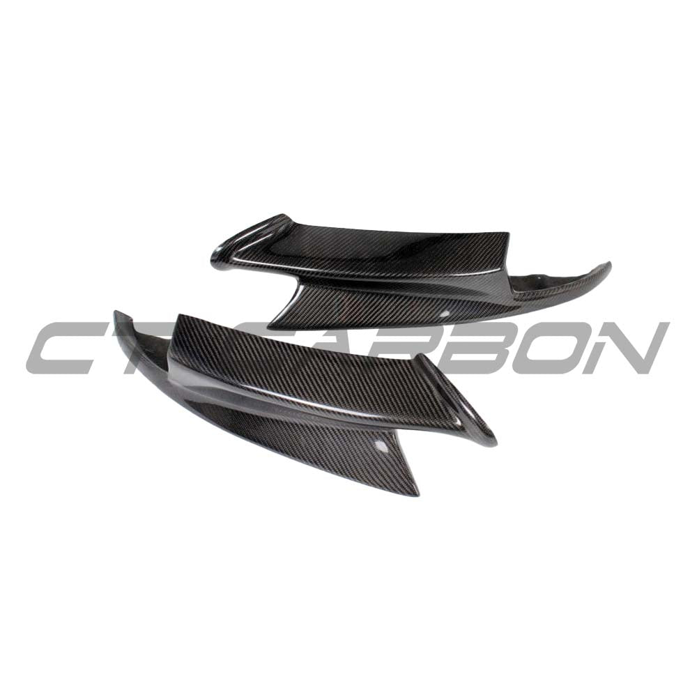 BMW E92 M3 full carbon fibre kit by CT Carbon, showcasing lightweight, textured carbon fibre panels on the car.