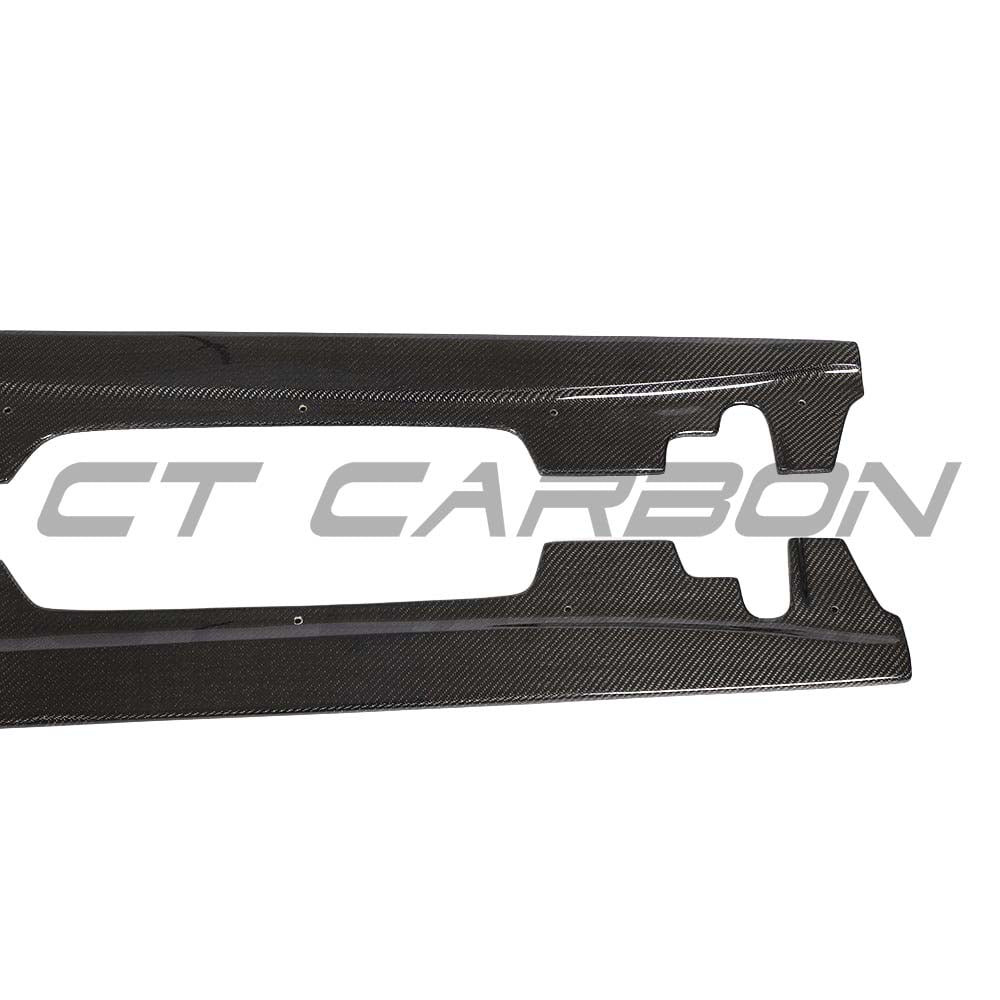 BMW E92 M3 full carbon fibre kit by CT Carbon, showing the lightweight, high-performance carbon fiber body components and finish.