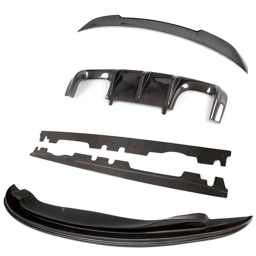 BMW E92 M3 full carbon fibre kit by CT Carbon, showcasing lightweight, high-performance carbon fiber parts for the vehicle.
