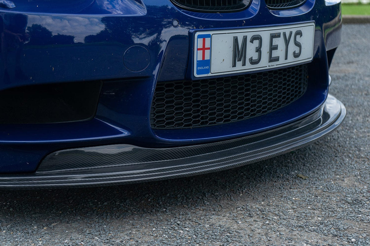 BMW E92 M3 full carbon fibre kit by CT Carbon, showcasing the lightweight, high-quality carbon fibre components for the car.
