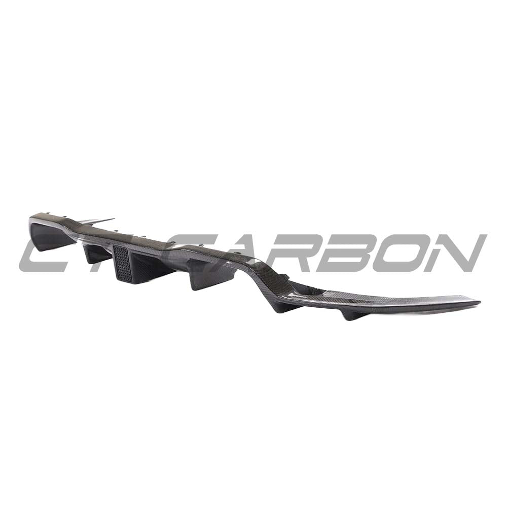 BMW F87 M2 CT Carbon full carbon fiber kit installed, showcasing lightweight, high-performance aerodynamic components.