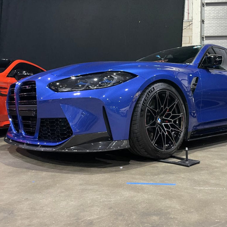 BMW G82 M4 full carbon fibre kit by CT Carbon, featuring V2 design with lightweight, high-quality carbon fibre components.