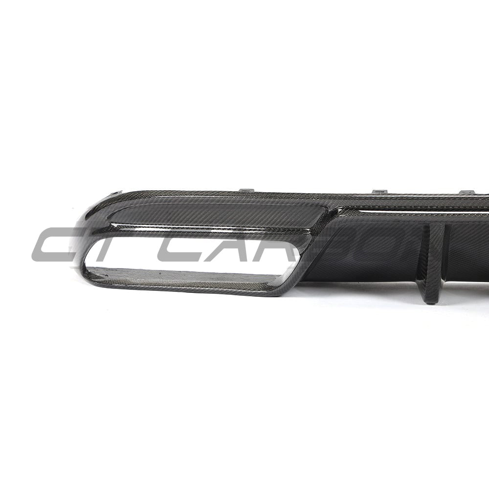 Full car carbon fibre kit for Mercedes C63 W205 saloon by CT Carbon, featuring DTM style components on the vehicle.