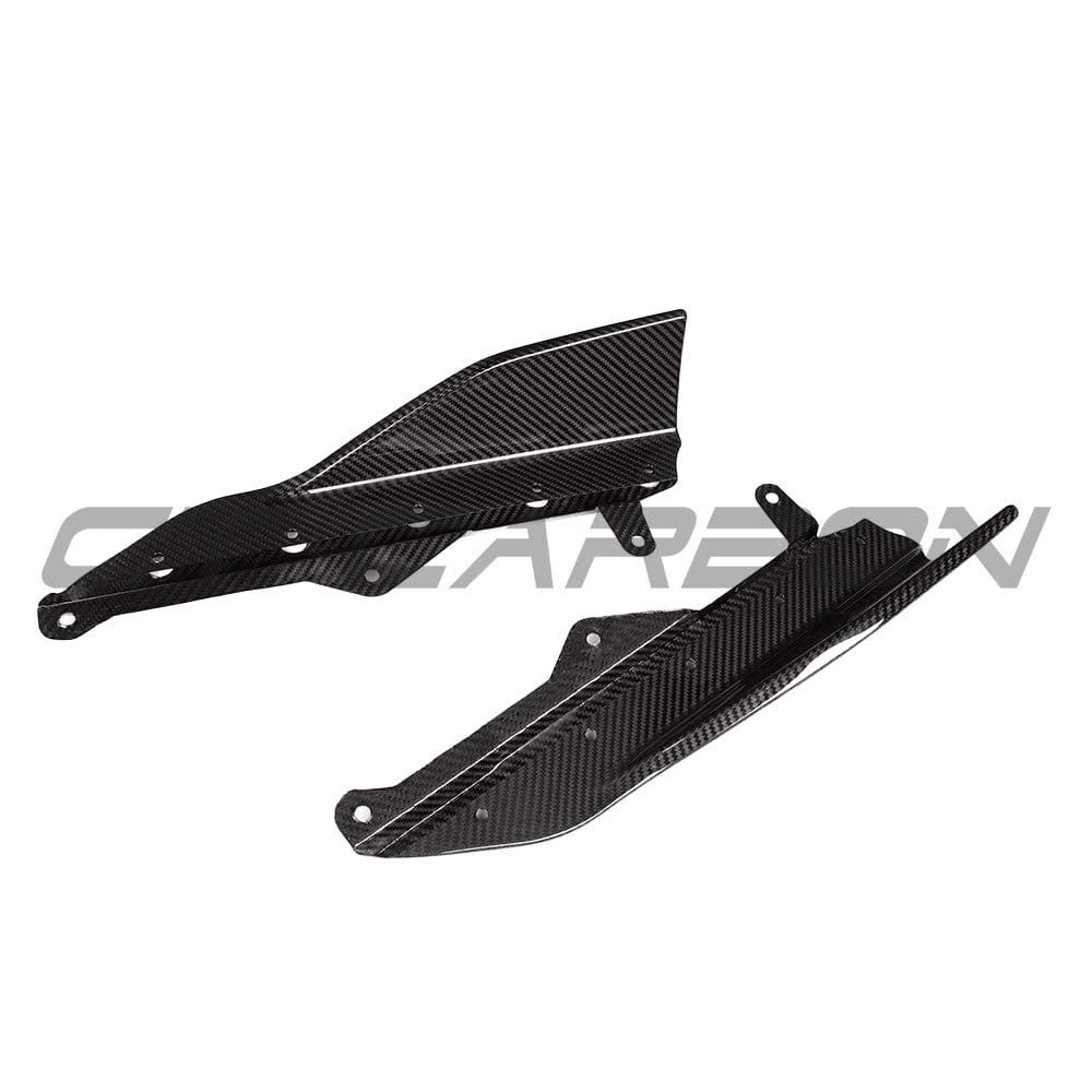 BMW G42 2 Series CT Carbon full car carbon fibre side skirts kit, MP style, showcasing sleek, lightweight carbon fibre side panels.