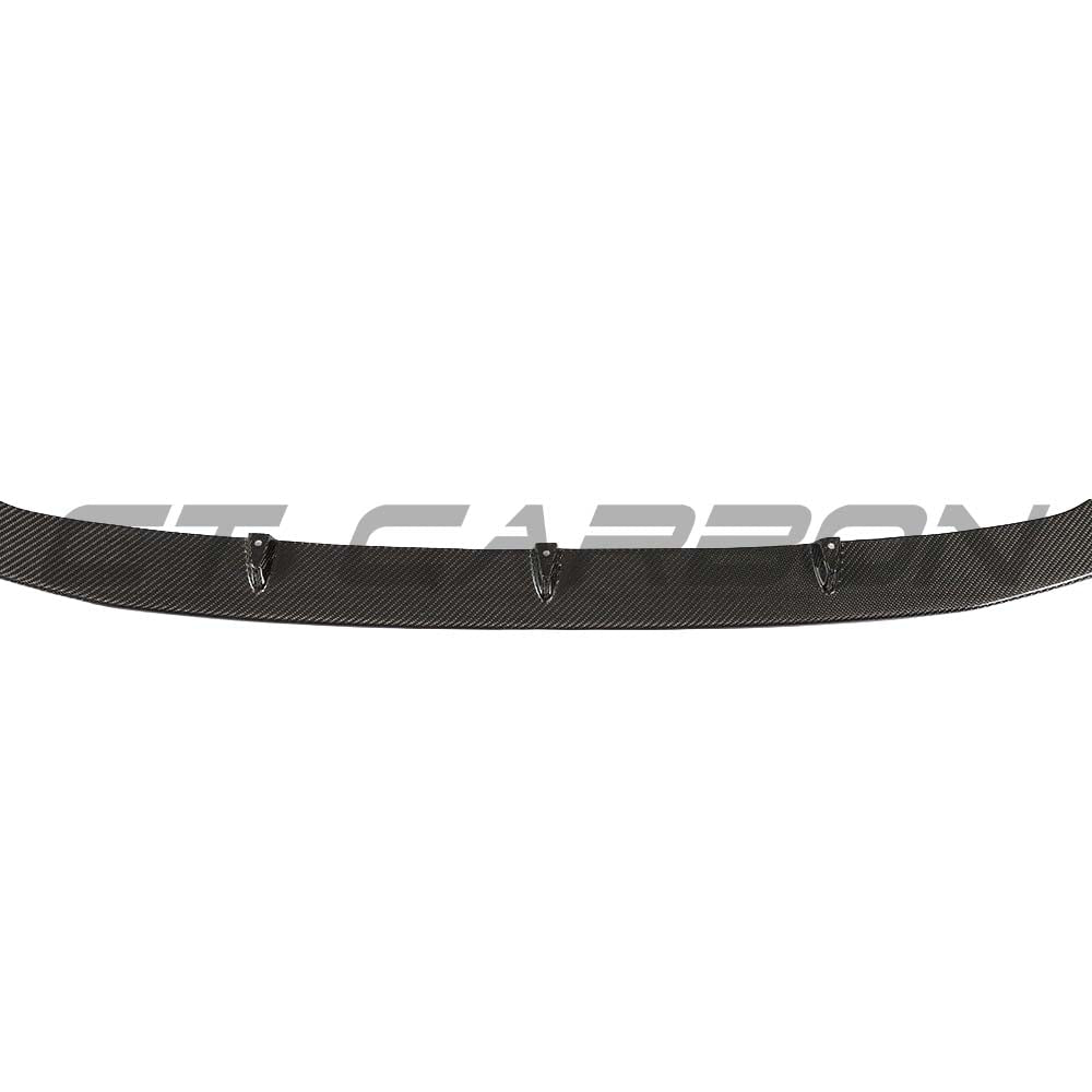 CT Carbon full carbon fibre kit for Audi RS3 8V saloon, including splitter and side skirts, showcasing sleek aerodynamic design.