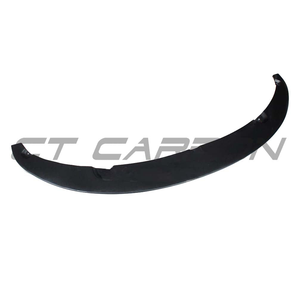 BMW F32 4 Series Coupe full carbon fiber kit with splitters and twin exhaust, featuring sleek black finish by CT Carbon.