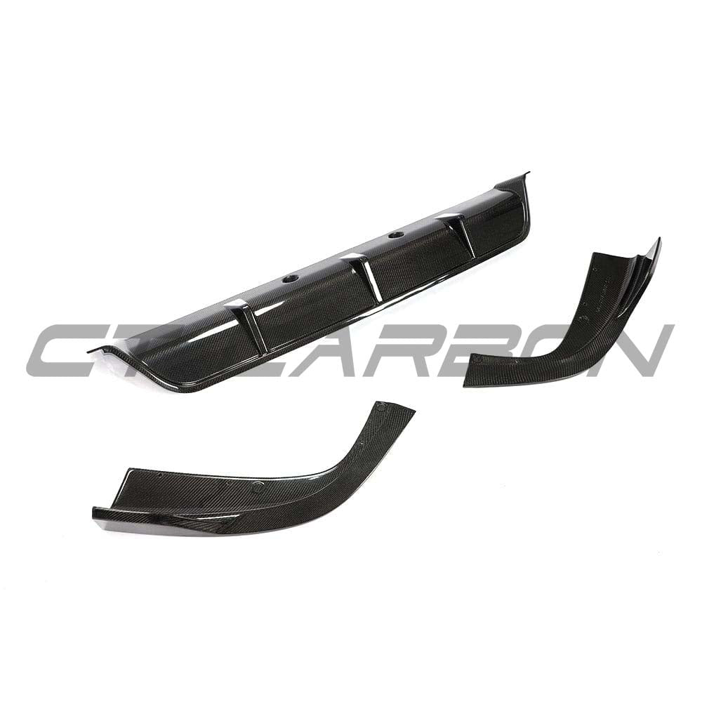 BMW G05 X5 CT Carbon full carbon fiber kit including splitter, showcasing lightweight, high-quality carbon fiber components.