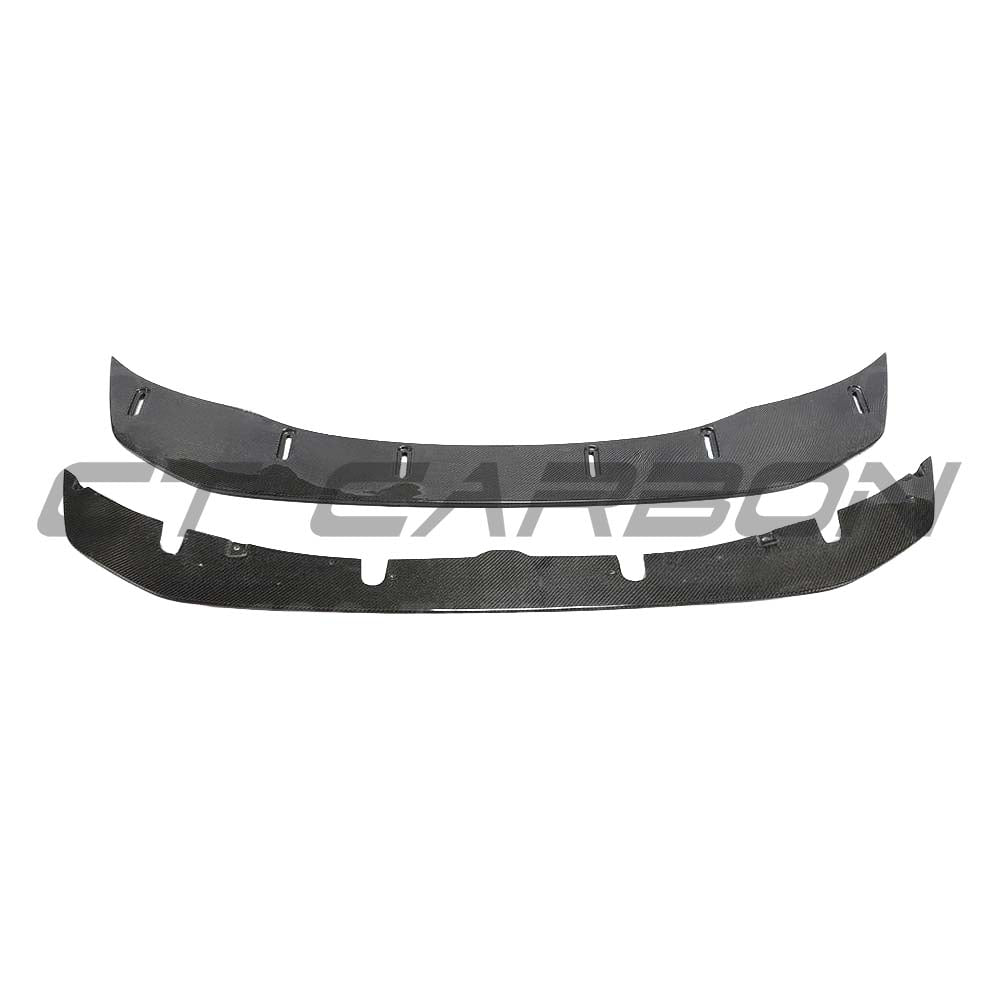 CT Carbon BMW M3 M4 F80 F82 F83 GTS style carbon fibre splitter, two-piece F80 F82 F83 2014-2020 model upgrade