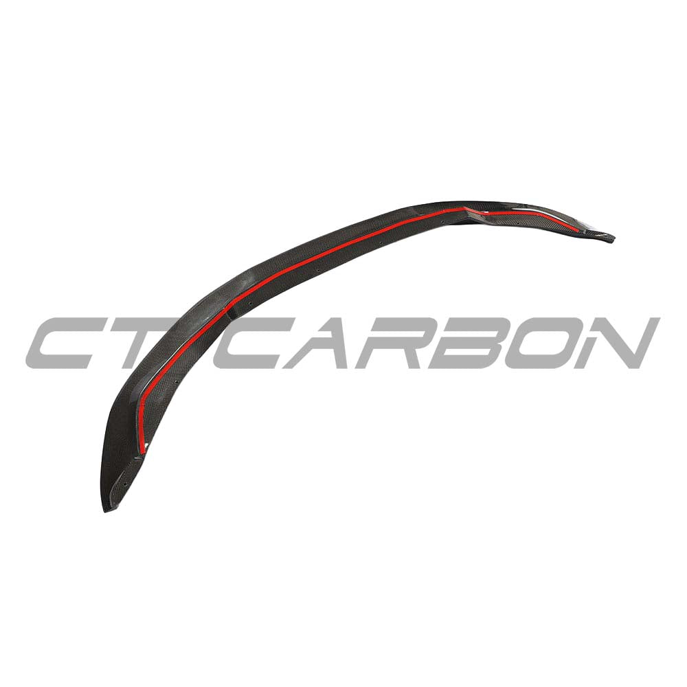 BMW M3 M4 F80 F82 F83 carbon fibre splitter by CT Carbon, showcasing the lightweight V8 style racing split.
