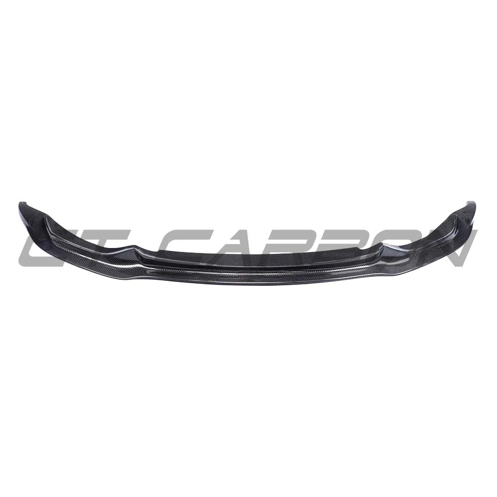 BMW F82 M4 Coupe 2014-2020 CT Carbon full carbon fibre kit, V-style splitters and aerodynamic components on the car.