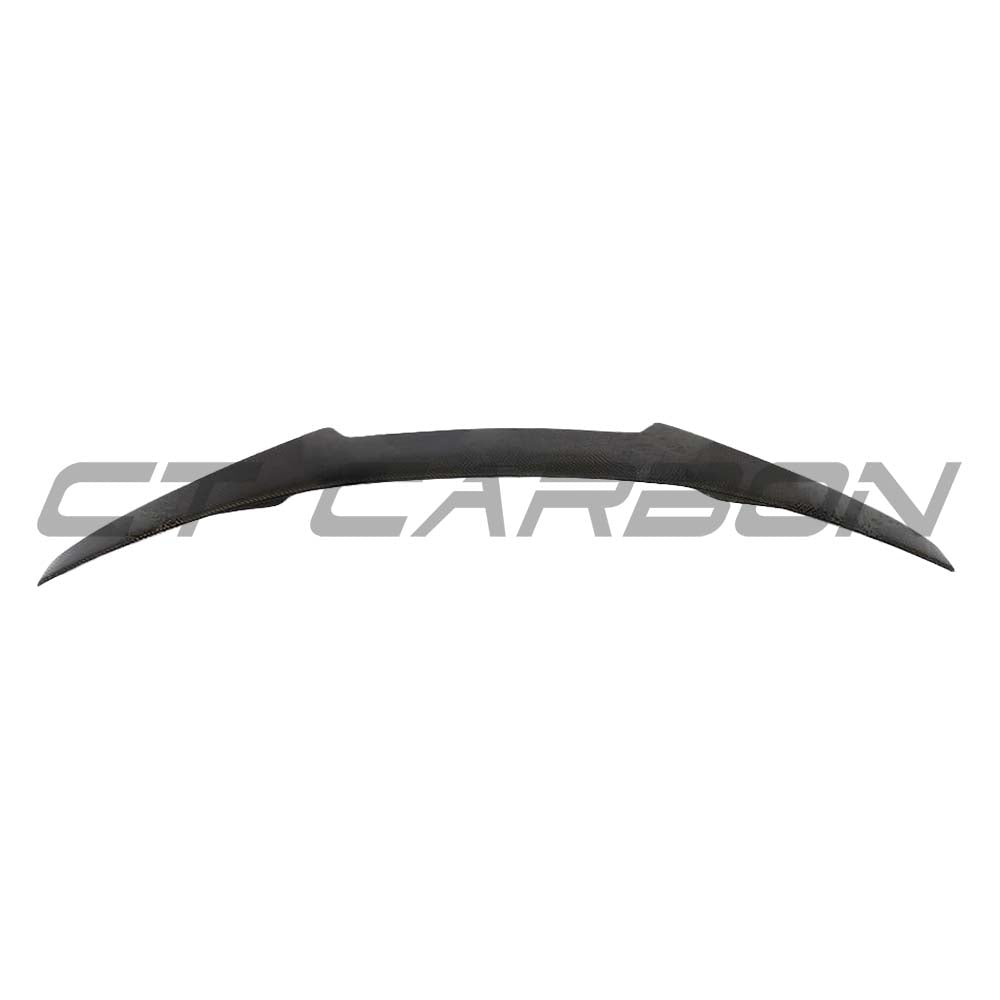 BMW F82 M4 coupe with CT Carbon full carbon fiber V-style splitter kit installed.