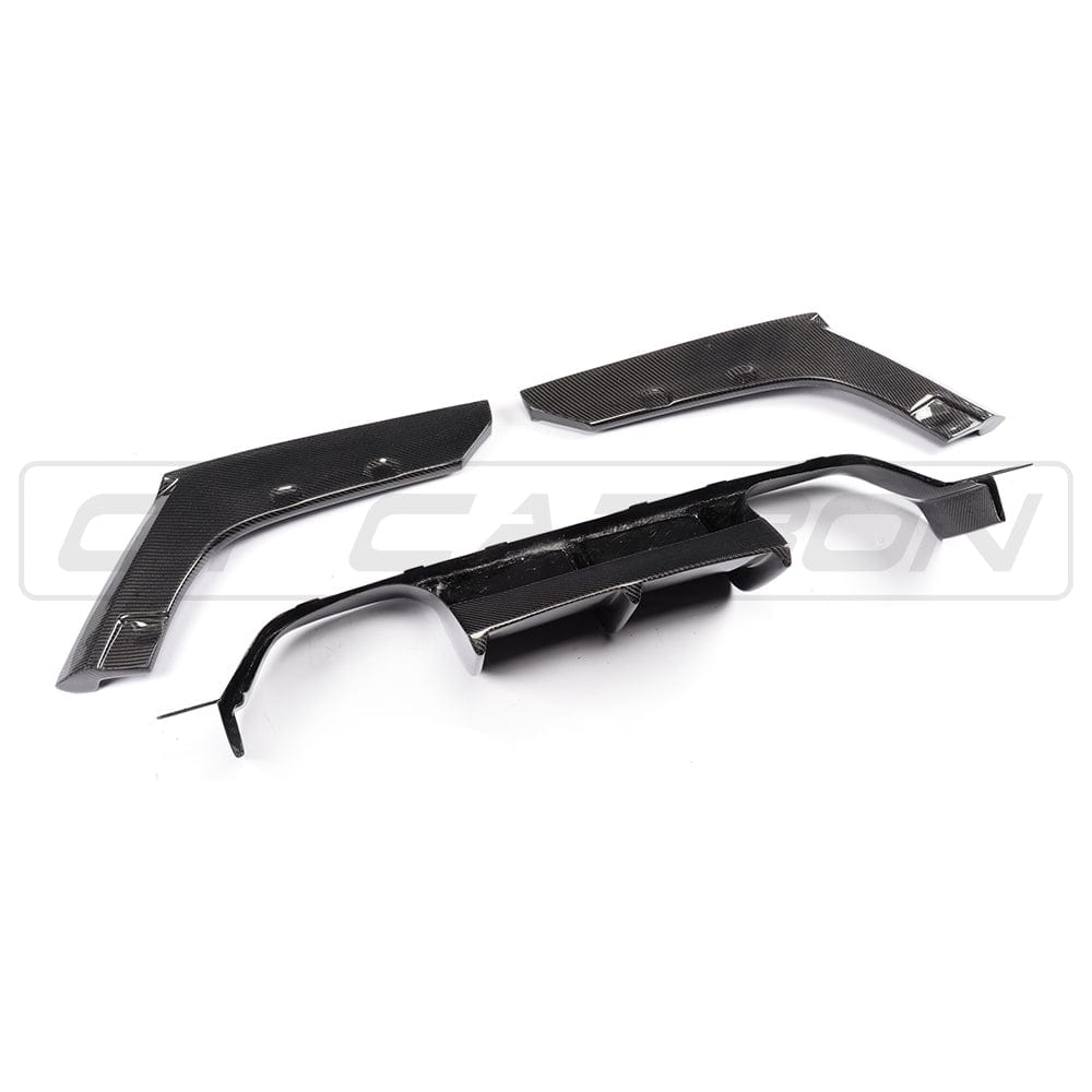 BMW M4 F83 convertible full carbon fibre kit by CT Carbon, showcasing front splitter and aerodynamic body components.